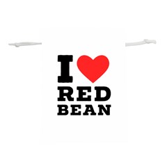 I Love Red Bean Lightweight Drawstring Pouch (s) by ilovewhateva