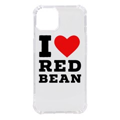 I Love Red Bean Iphone 14 Tpu Uv Print Case by ilovewhateva