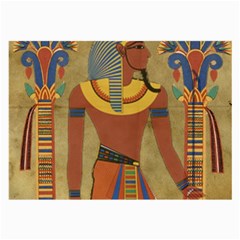 Egyptian Tutunkhamun Pharaoh Design Large Glasses Cloth by Mog4mog4