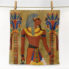 Egyptian Tutunkhamun Pharaoh Design Face Towel by Mog4mog4