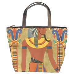 Egyptian Tutunkhamun Pharaoh Design Bucket Bag by Mog4mog4