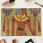 Egyptian Tutunkhamun Pharaoh Design Cosmetic Bag (XXL) Front