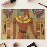 Egyptian Tutunkhamun Pharaoh Design Cosmetic Bag (XXL) Back