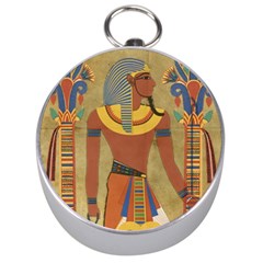 Egyptian Tutunkhamun Pharaoh Design Silver Compasses by Mog4mog4