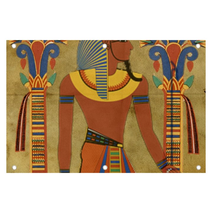 Egyptian Tutunkhamun Pharaoh Design Banner and Sign 6  x 4 