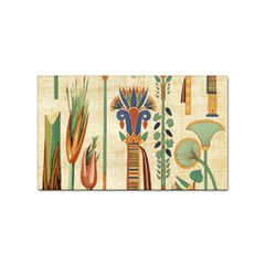 Egyptian Paper Papyrus Hieroglyphs Sticker (rectangular) by Mog4mog4