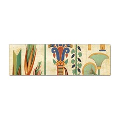 Egyptian Paper Papyrus Hieroglyphs Sticker Bumper (10 Pack) by Mog4mog4