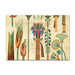 Egyptian Paper Papyrus Hieroglyphs Sticker A4 (10 Pack) by Mog4mog4