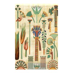 Egyptian Paper Papyrus Hieroglyphs Shower Curtain 48  X 72  (small)  by Mog4mog4