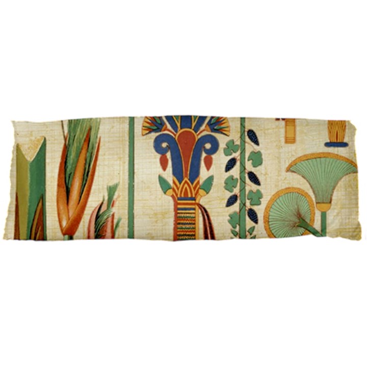 Egyptian Paper Papyrus Hieroglyphs Body Pillow Case Dakimakura (Two Sides)