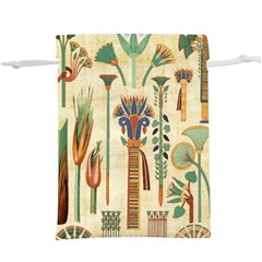 Egyptian Paper Papyrus Hieroglyphs Lightweight Drawstring Pouch (xl) by Mog4mog4