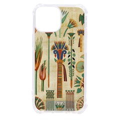 Egyptian Paper Papyrus Hieroglyphs Iphone 13 Mini Tpu Uv Print Case