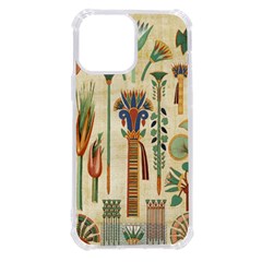 Egyptian Paper Papyrus Hieroglyphs Iphone 13 Pro Max Tpu Uv Print Case