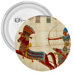 Egyptian Tutunkhamun Pharaoh Design 3  Buttons by Mog4mog4