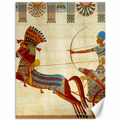 Egyptian Tutunkhamun Pharaoh Design Canvas 12  X 16  by Mog4mog4