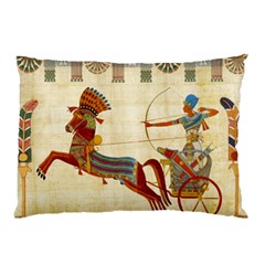 Egyptian Tutunkhamun Pharaoh Design Pillow Case by Mog4mog4