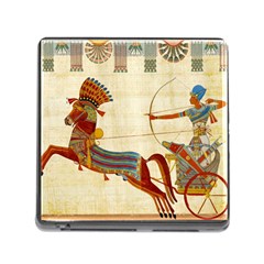 Egyptian Tutunkhamun Pharaoh Design Memory Card Reader (square 5 Slot) by Mog4mog4