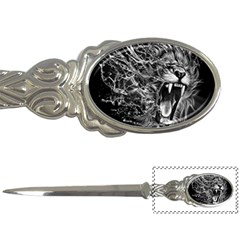 Lion Furious Abstract Desing Furious Letter Opener by Mog4mog4