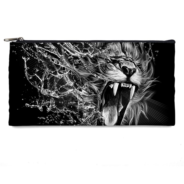 Lion Furious Abstract Desing Furious Pencil Case