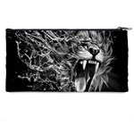 Lion Furious Abstract Desing Furious Pencil Case Back