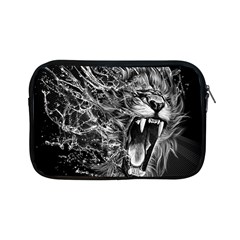 Lion Furious Abstract Desing Furious Apple Ipad Mini Zipper Cases by Mog4mog4