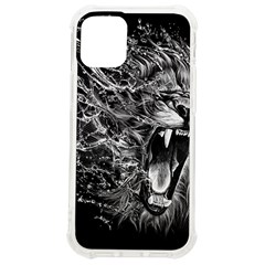 Lion Furious Abstract Desing Furious Iphone 12 Mini Tpu Uv Print Case	 by Mog4mog4