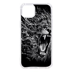 Lion Furious Abstract Desing Furious Iphone 14 Plus Tpu Uv Print Case by Mog4mog4