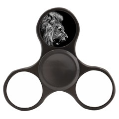 Roar Angry Male Lion Black Finger Spinner by Mog4mog4