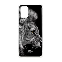 Roar Angry Male Lion Black Samsung Galaxy S20plus 6 7 Inch Tpu Uv Case by Mog4mog4