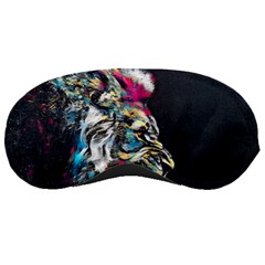 Angry Male Lion Roar Sleeping Mask