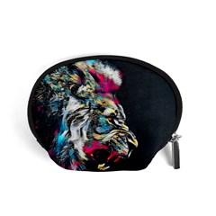 Angry Male Lion Roar Accessory Pouch (Small)