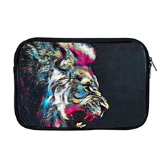 Angry Male Lion Roar Apple MacBook Pro 17  Zipper Case