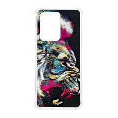 Angry Male Lion Roar Samsung Galaxy S20 Ultra 6 9 Inch Tpu Uv Case