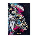 Angry Male Lion Roar A5 Acrylic Clipboard Back