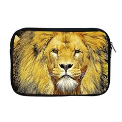 Lion Lioness Wildlife Hunter Apple Macbook Pro 17  Zipper Case by Mog4mog4