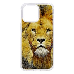 Lion Lioness Wildlife Hunter Iphone 14 Pro Max Tpu Uv Print Case by Mog4mog4