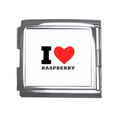 I Love Raspberry Mega Link Italian Charm (18mm) by ilovewhateva