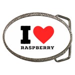 I love raspberry Belt Buckles Front