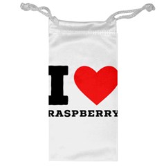 I Love Raspberry Jewelry Bag by ilovewhateva