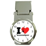 I love raspberry Money Clip Watches Front