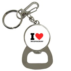 I Love Raspberry Bottle Opener Key Chain by ilovewhateva