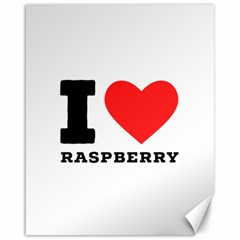 I Love Raspberry Canvas 16  X 20  by ilovewhateva