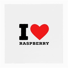 I Love Raspberry Medium Glasses Cloth by ilovewhateva