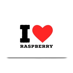 I Love Raspberry Plate Mats by ilovewhateva