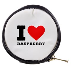 I Love Raspberry Mini Makeup Bag by ilovewhateva