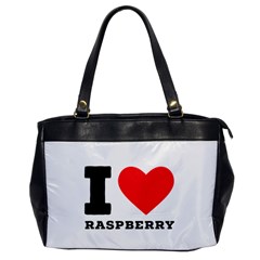 I Love Raspberry Oversize Office Handbag by ilovewhateva