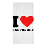 I love raspberry Shower Curtain 36  x 72  (Stall)  Curtain(36 X72 ) - 33.26 x66.24  Curtain(36 X72 )