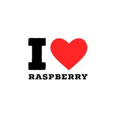 I Love Raspberry Play Mat (rectangle) by ilovewhateva