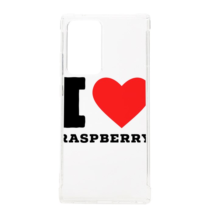 I love raspberry Samsung Galaxy Note 20 Ultra TPU UV Case