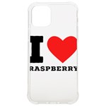 I love raspberry iPhone 12/12 Pro TPU UV Print Case Front